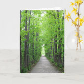 Carte Citation encourageante (Fleur jaune)