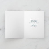 Carte Citation Encourageante pour oiseau bleu classique (Intérieur)