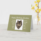 Carte Citation faite sur commande de famille de meute de (Fleur jaune)