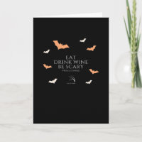 Citation Hallowine Halloween Manger Boire