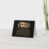 Carte Citation Henry V (version or) (Devant)