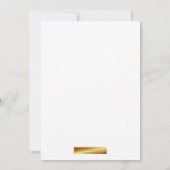 Carte Citation inspirante dans un design décoratif éléga (Dos)