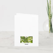 Carte Citation inspirante de la Bible (Dos)