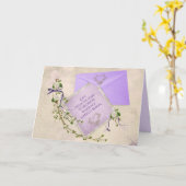 Carte Citation inspirante de mariage (Fleur jaune)