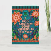 Carte Citation Inspiration Encouragement Champignons Flo (Devant)