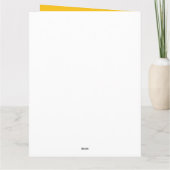 Carte Citation Inspiration Kindness Sunflower (Dos)