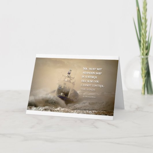 Carte Citation inspirée de St. Thomas Plus (Devant)