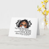 Carte Citation Macbeth (Fleur jaune)