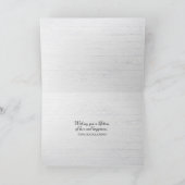 Carte Citation mariage sur le bois blanchi à la chaux (Intérieur)