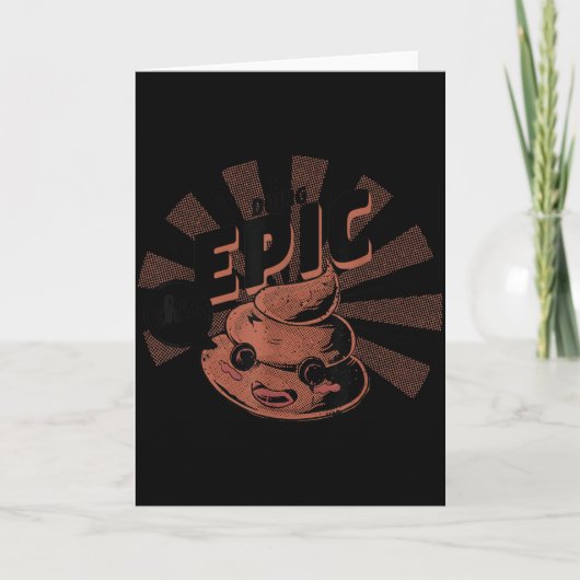 Carte Citation motivante drôle Dire Fais E (Devant)