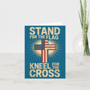 Carte Citation Religieuse Drapeau Usa Foi Chrétienne