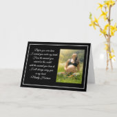 Carte Citation sur la maternité personnalisée (Fleur jaune)