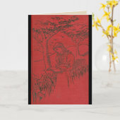 Carte : citation victorienne à l'intérieur à propo (Fleur jaune)