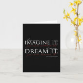 Carte Citation William Ward Imagine (Fleur jaune)