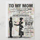 Carte Citations À Ma Mère, Maman Présente, (Dos)