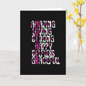 Carte Citations de mères : Mère incroyable | Fête des mè (Fleur jaune)