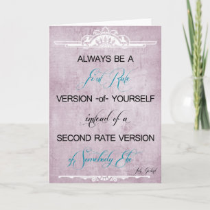 Carte Citations d'inspiration