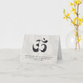 Carte Citations d'instructeur de médiation de Reiki Mast (Fleur jaune)