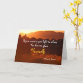 Carte Citations inspirées de LDS (Fleur jaune)