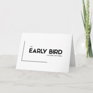 Carte Citations MODERNES : early bird