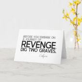 Carte CITES : Confucius : Voyage de revanche (Fleur jaune)