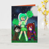 Carte Cités d'Halloween (Fleur jaune)