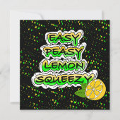 Carte Citron doux facile | Encouragement (Devant)