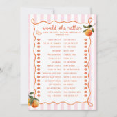 Carte Citron Spritz Rayures Roses Plutôt (Devant)