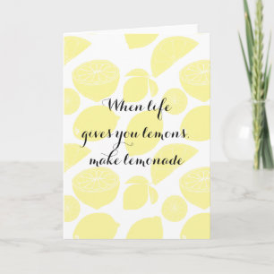 Carte Citrons