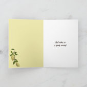 Carte Citrons Peints Remettez-Vous Vite (Intérieur)