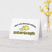 Carte Citrons… Tequila (Fleur jaune)