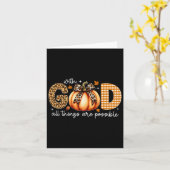 Carte Citrouille Automne S Pour Femmes Jésus Christian T (Fleur jaune)