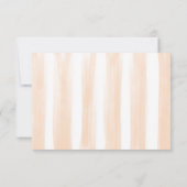 Carte Citrouille blanc rustique automne fleurs mariage R (Dos)