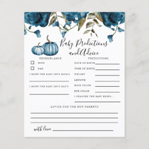 Carte citrouille Blue Baby Predictions & Conseils