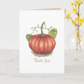 Carte Citrouille Cuisiné Avec Vins En Aquarelle (Fleur jaune)