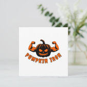 Carte Citrouille de fer  (Debout devant)