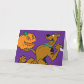 Carte Citrouille de sculpture Scooby-Doo (Devant)