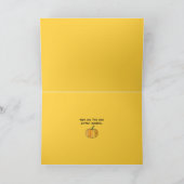 Carte Citrouille de Whimsical sur l'Halloween violette (Intérieur)