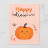 carte citrouille halloween (Devant)