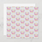 Carte Citrouille Joyeux anniversaire (Devant / Derrière)