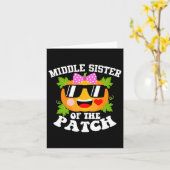 Carte Citrouille Middle Soeur Du Patch Fun Halloween (Fleur jaune)