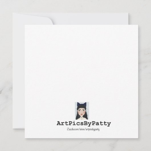 Carte Citrouille Orange Fall (Dos)