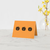 CARTE CITROUILLE PI SANS .14159 (Fleur jaune)