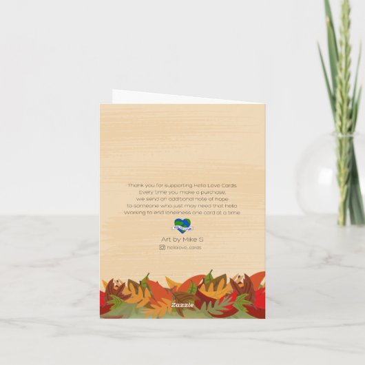 Carte citrouille Spice (Dos)