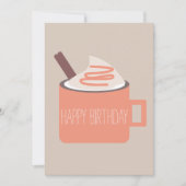 Carte Citrouille Spice Campfire Mug Anniversaire Ami (Devant)