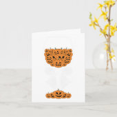 Carte Citrouille Vin Gl Spider Web Costume facile Hallow (Fleur jaune)