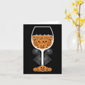 Carte Citrouille Vin Gl Spider Web Costume facile Hallow (Fleur jaune)