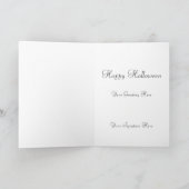 Carte Citrouille vintage (Intérieur)