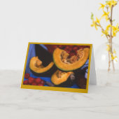 Carte "Citrouilles" (Fleur jaune)