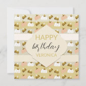 Carte Citrouilles Artistiques Moderne Blush Moutarde (Devant)